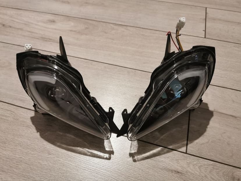Yamaha raptor lampa lampy reflektor led kierunki wolverine yfz 450