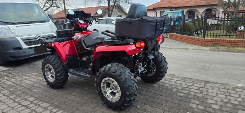 Quad Polaris Sportsman 800 Twin 4x4! Long! 2008r! Homologacja L7e 15Kw