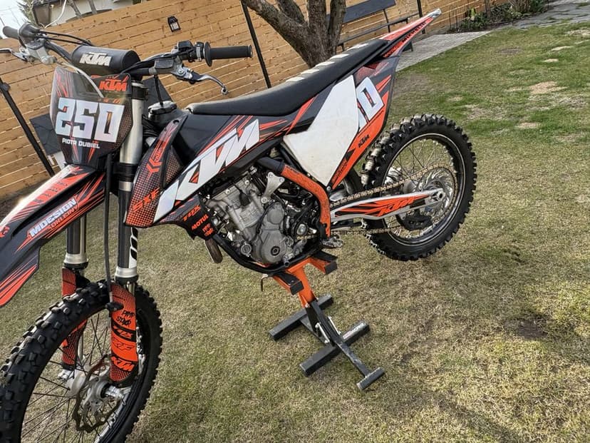 KTM SX-F 250 2017 – zadbany, po serwisie, gotowy do jazdy