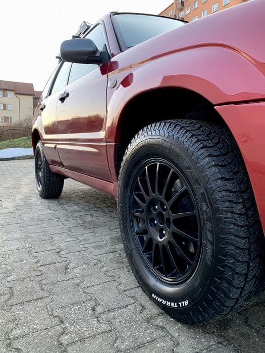 Subaru forester sg 2.0 XT turystyka offroad lift panorama skory auto