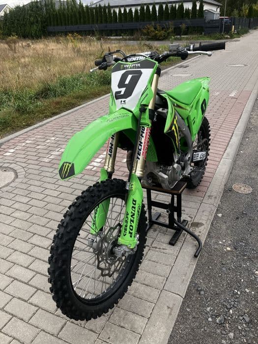 Kawasaki KX 450 F wtrysk rozrusznik mapy launch control honda suzuki