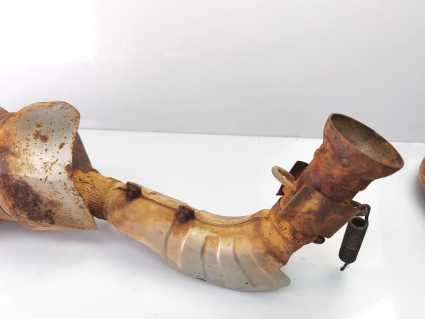 Wydech tłumik kolektor wydechowy yamaha Grizzly 700, 17r