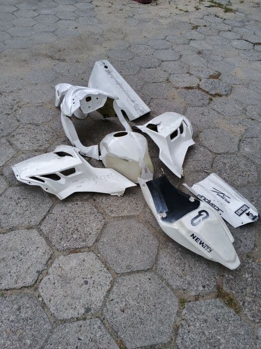 Ninja 400 kawasaki owiewki torowe tor torówka laminaty komplet sebimoto