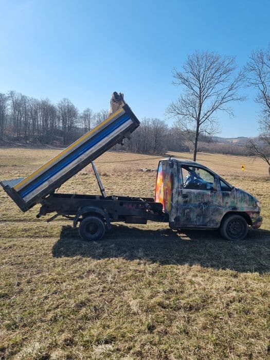 Wywrotka Hyundai h1, Iveco , zamiana