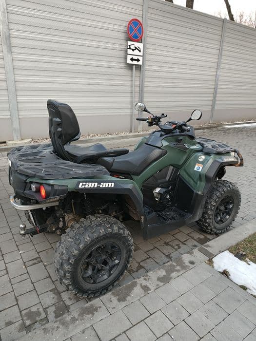 CAN-AM OUTLANDER Xu+ 650 Max,62HP,2021r, 3170km/119Mth, ZADBANY