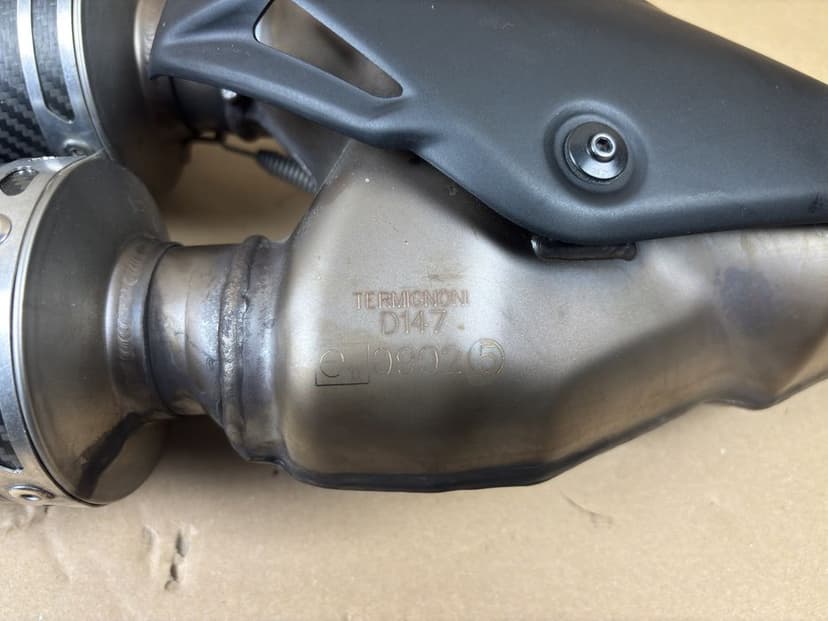Ducati Monster 821 Wydech Końcowy TERMIGNONI Kolektor Wydechowy Tłumik