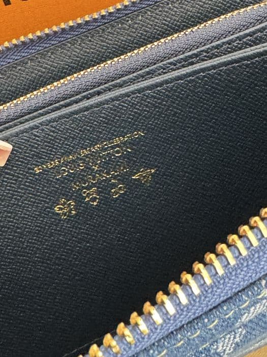 Nowy jeansowy portfel LV Louis Vuitton