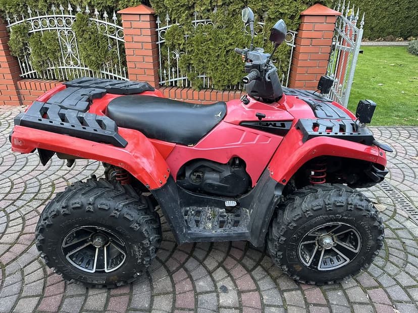 2014 4x4 zarejestrowany l7e  Dinli 400 grizzly can am cf moto polaris
