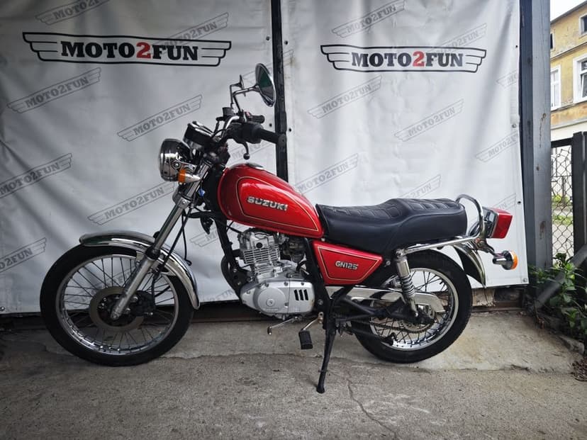 Suzuki GN 125 niezawodny klasyk kat A1/B TYLKO 16tkm oryginał RATY Transport Gwarancja