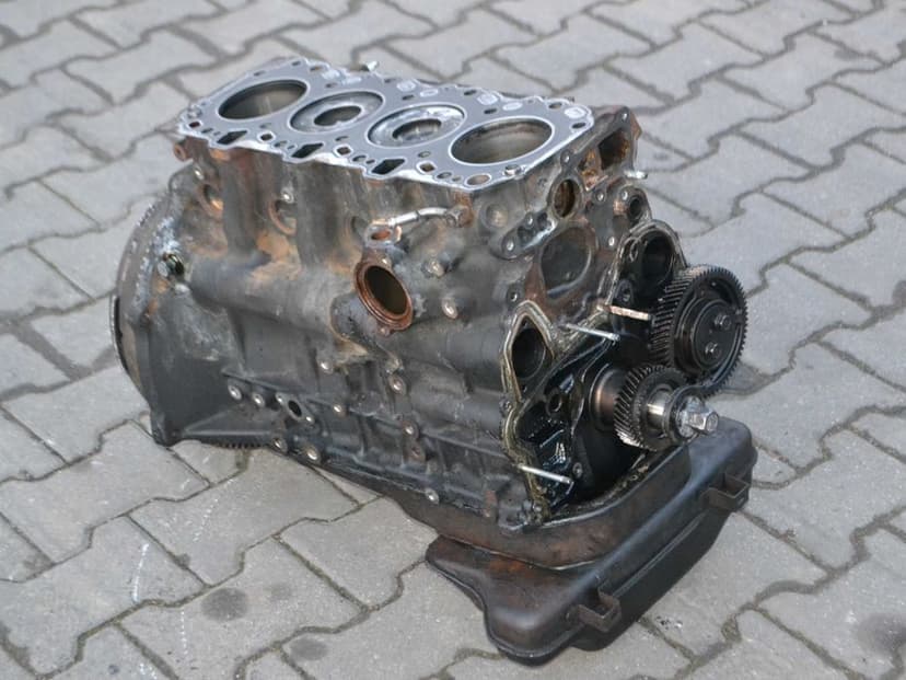 Dół Silnika, Blok, Tłoki, Wał Korbowy Toyota Hilux 2.5 D4D