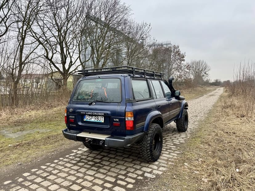 Toyota Land Cruiser HDJ 80 4.2td 171km 24v 1996r wyprawowa zabudowa