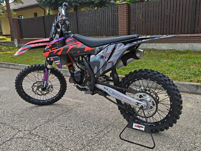 KTM sx 125 przebieg 127 mth doposażony  HGS  WRP tuning