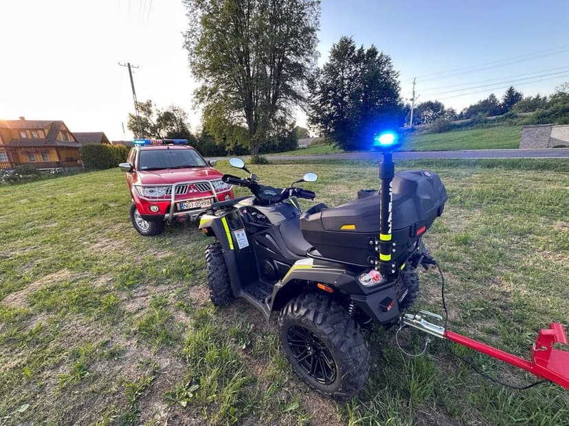 Kymco MXU700 Straż , Służby