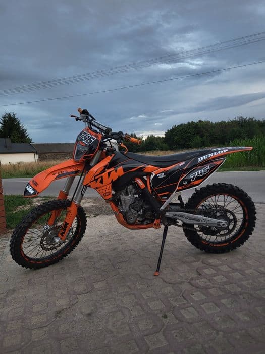 Ktm sx-f 350 po  remoncie