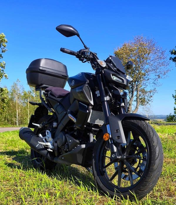 Motocykl Yamaha MT125 Wersja Pro 2024r. Systemy ABS , TSC , TPMS , VVA