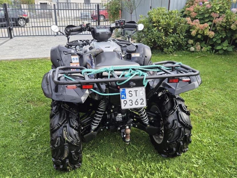 Kład Yamaha Grizzly 2023 versja Edition plus pług Yamaha Polski salon