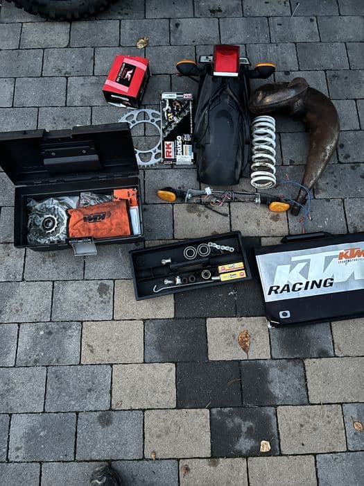 KTM EXC 250 do Rejestracji 2001r 2t