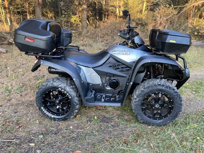 Quad Kymco MXU IRS 500 DX 4x4  zarejestrowany sprowadzony. Ładny stan.