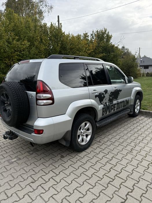 Toyota land cruiser 120 4.0 benzyna gaz stan idealny