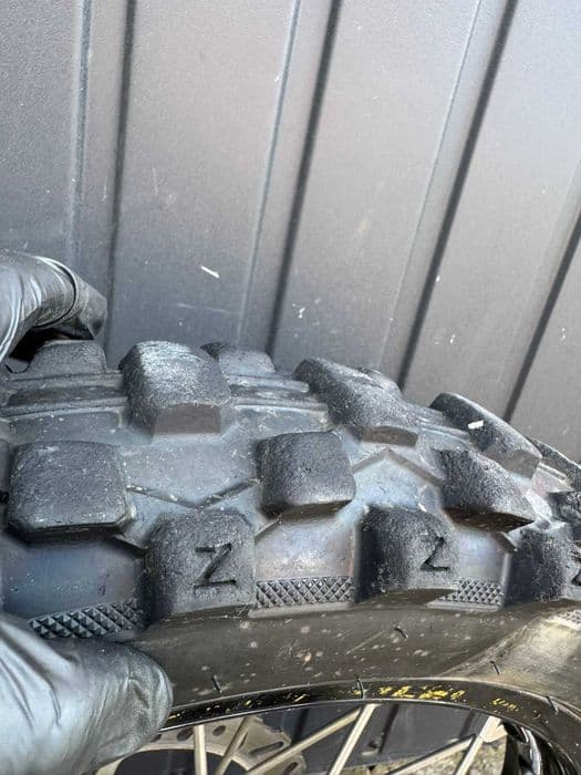 kompletne kolo tyl tylne tarczy 19 kawasaki kxf kx 125 / 250 / 450