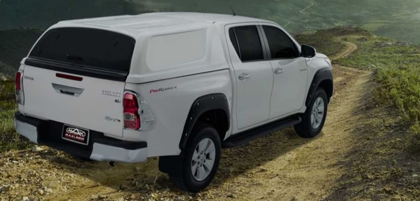 Zabudowa Paki PREMIUM HARDTOP boki pełne TOYOTA HILUX 2016+ Bez szyb