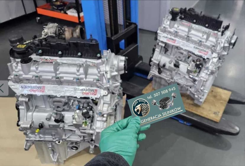 Silnik regenerowany Range Rover velar discovery sport 2.0 204DTA
