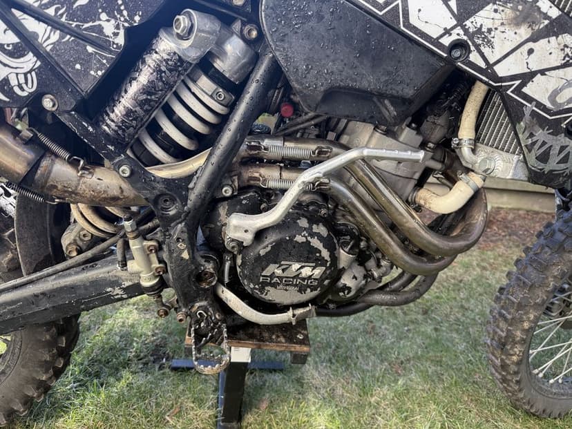 KTM EXC RFS 525 dwa komplety koł zarejestrowany