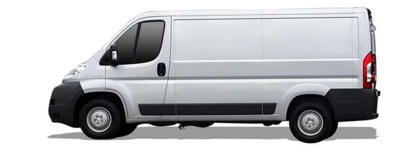 Bagażnik Dachowy Peugeot BOXER Bus 2006 do 2016 bazowy belki dachowe