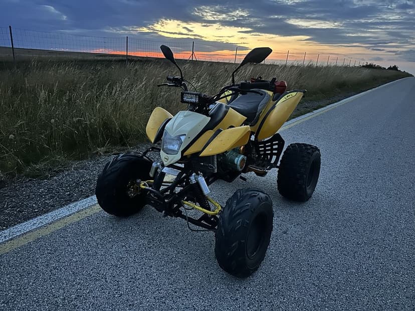 Quad z homologacją 200cm Bashan zarejestrowany
