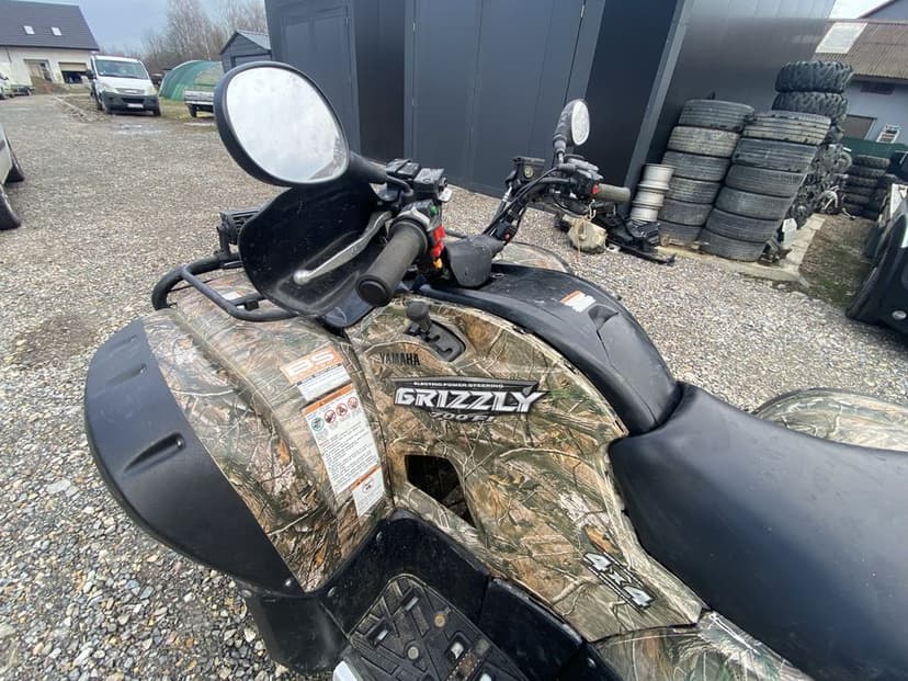 Częśći yamaha grizzly 550/700 wahacz plastiki piasta zwrotnica fotel