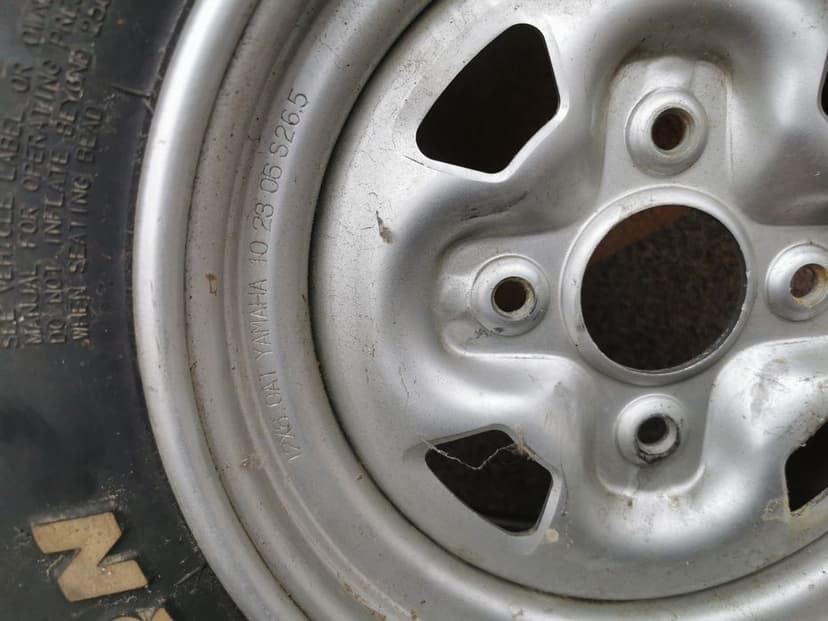 Koło oryginalne Alu  Yamaha Grizzly 700/550 Maxxis Bighorn nowe