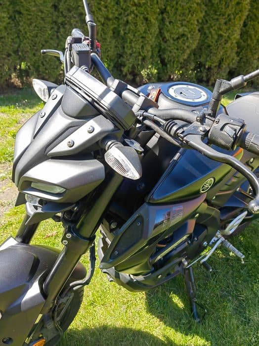 YAMAHA MT 125, 2022 rok czarny Salon Polska, SUPER STAN