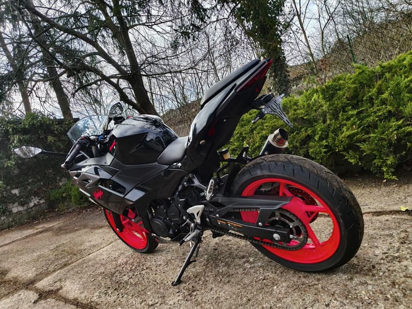 Kawasaki Ninja 500/125, 2025r gotowy do jazdy, wydech SHARK