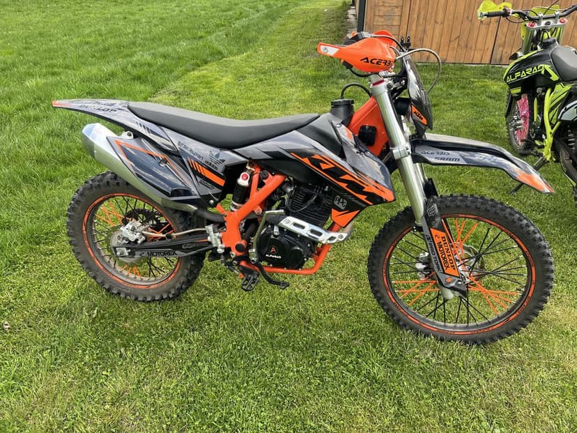 Alfarad 250, okleina KTM, duzo modyfikacji, zadbany