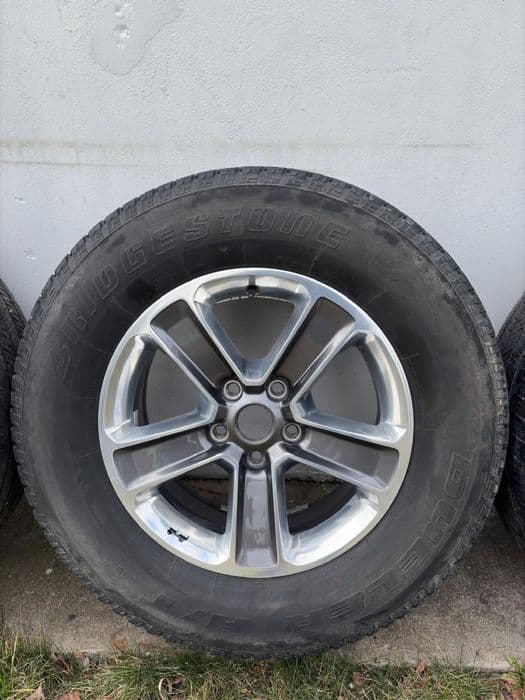 Jeep Wrangler RUBICON SAHARA JL 5x Koła Felgi Opony Zapasówka