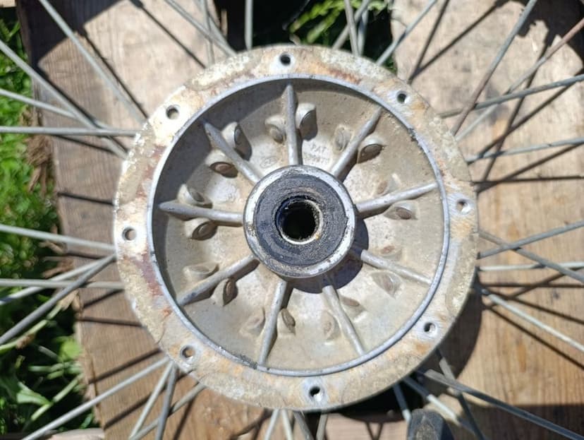 Koło cross przód przednie Ośka 17 mm Michelin 90 x 90 - 21 r