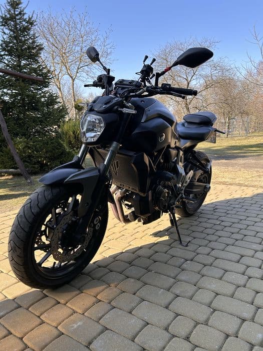 Yamaha mt 07 zarejestrowany ubezpieczony