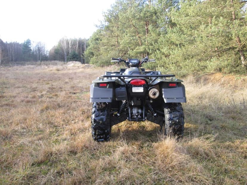 Kosiarka bijakowa zestaw kingquad Suzuki AXI 750 4x4