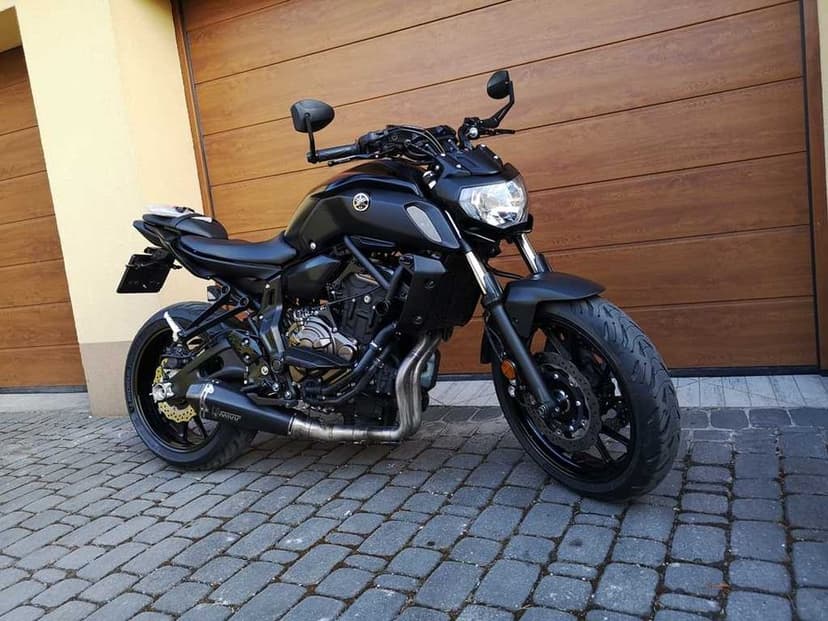 YAMAHA MT07 ABS 2019r MIVV+db killer doposażona