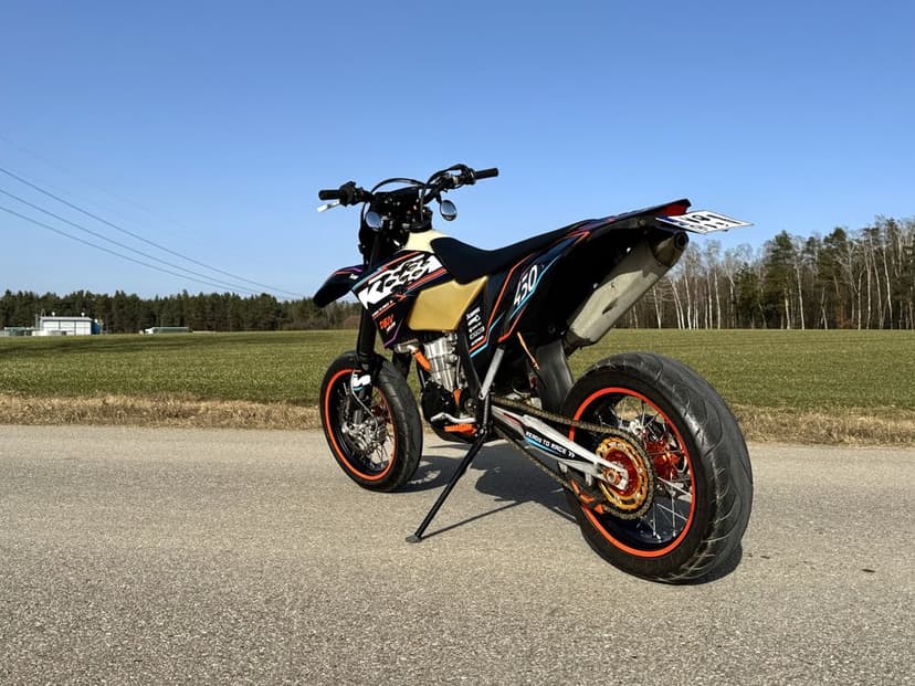 Ktm exc r 450 A2 supermoto
