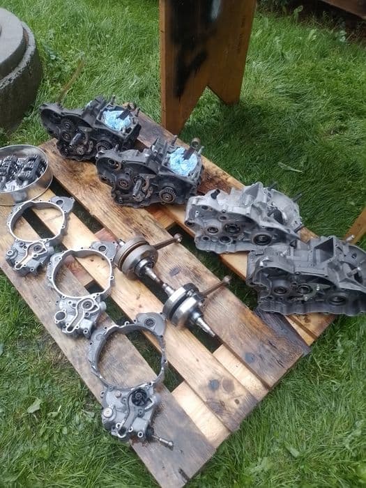 Kartery komplet gołe Ktm  egs gs sx exc 98-03  250. 300  380