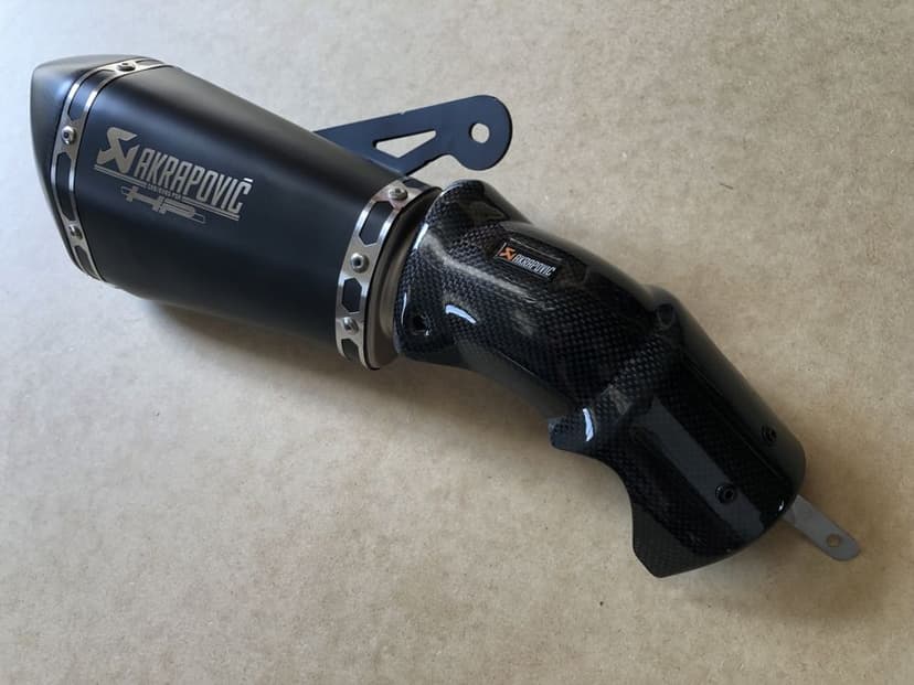 Bmw s1000rr Osłona wydechu Tłumika Akrapovic Carbon