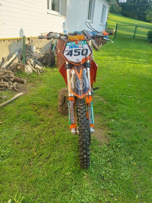 Ktm sxf 450. 2010r.