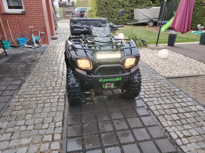 Quad Kawasaki brute force 650 KVF 4x4 homologacja