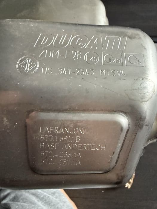 Ducati Multistrada v4 1250 Demo 900km Kompletny Wydech z katalizatorem