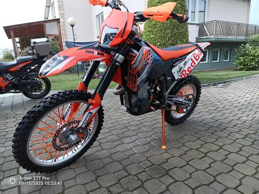 KTM Exc 450 wsiadać i jeździć !!!