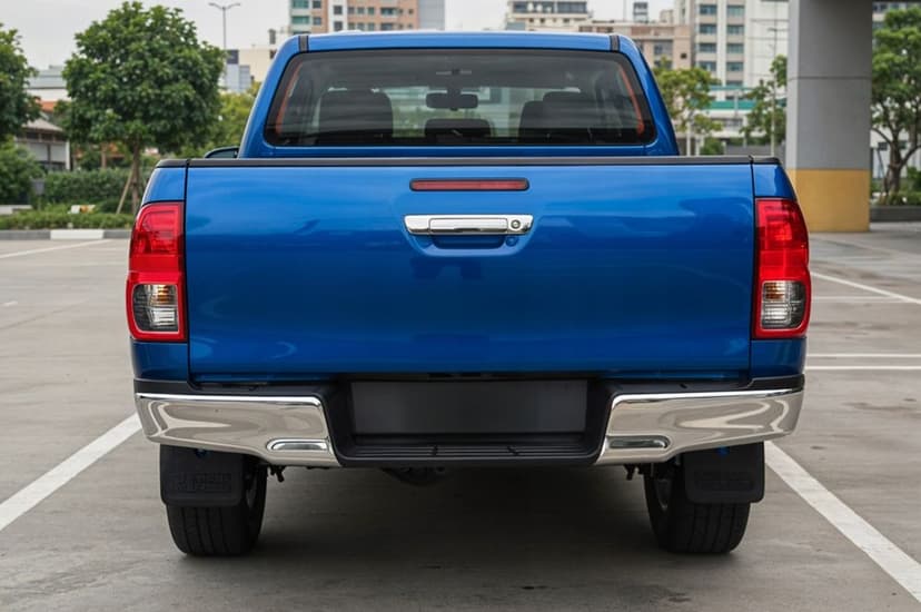 toyota hilux viii an120 2015+ tylny zderzak stal chrom 520230k060