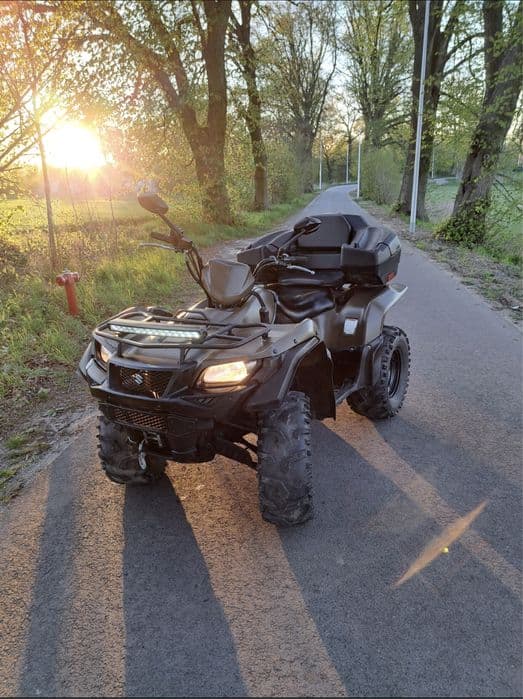 Suzuki kingquad 500 Wyciągraka, Led