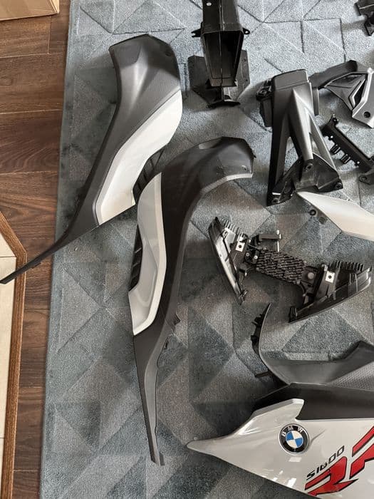 Bmw s1000rr k67 2019+ owiewki hockenheim silver