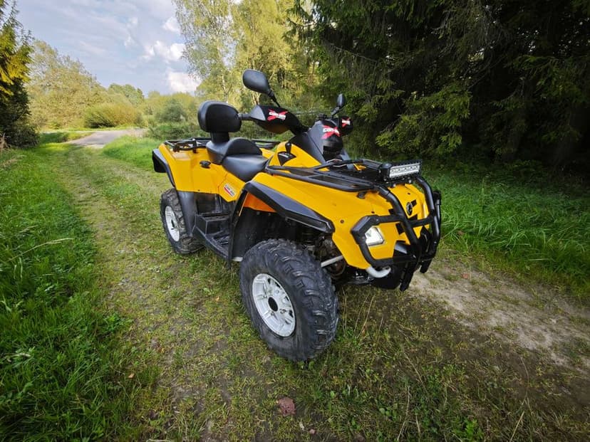 Can Am Outlander 800 Max * Homologacja L7e *